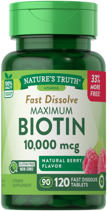 Biotin 10,000 mcg | Maximum Strength