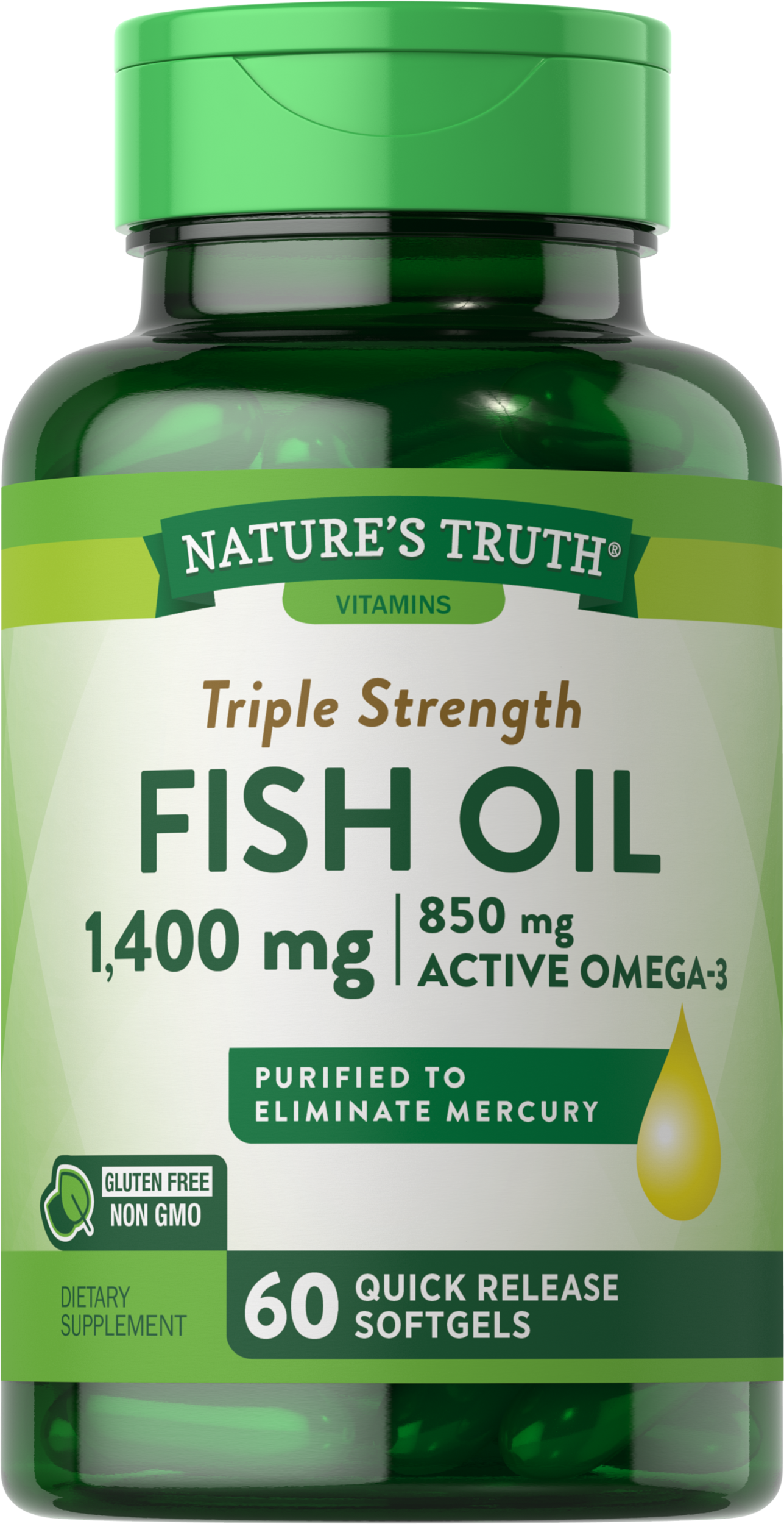 Fish Oil Omega 3 1400 mg