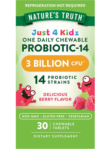 Kids Probiotic 3 Billion CFU | Chewables