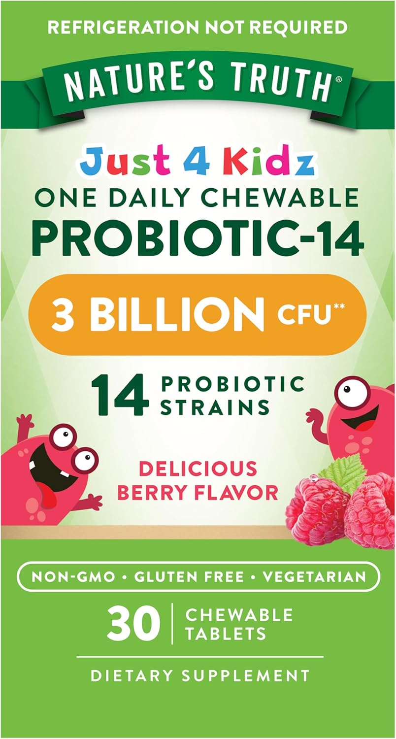 Kids Probiotic 3 Billion CFU | Chewables