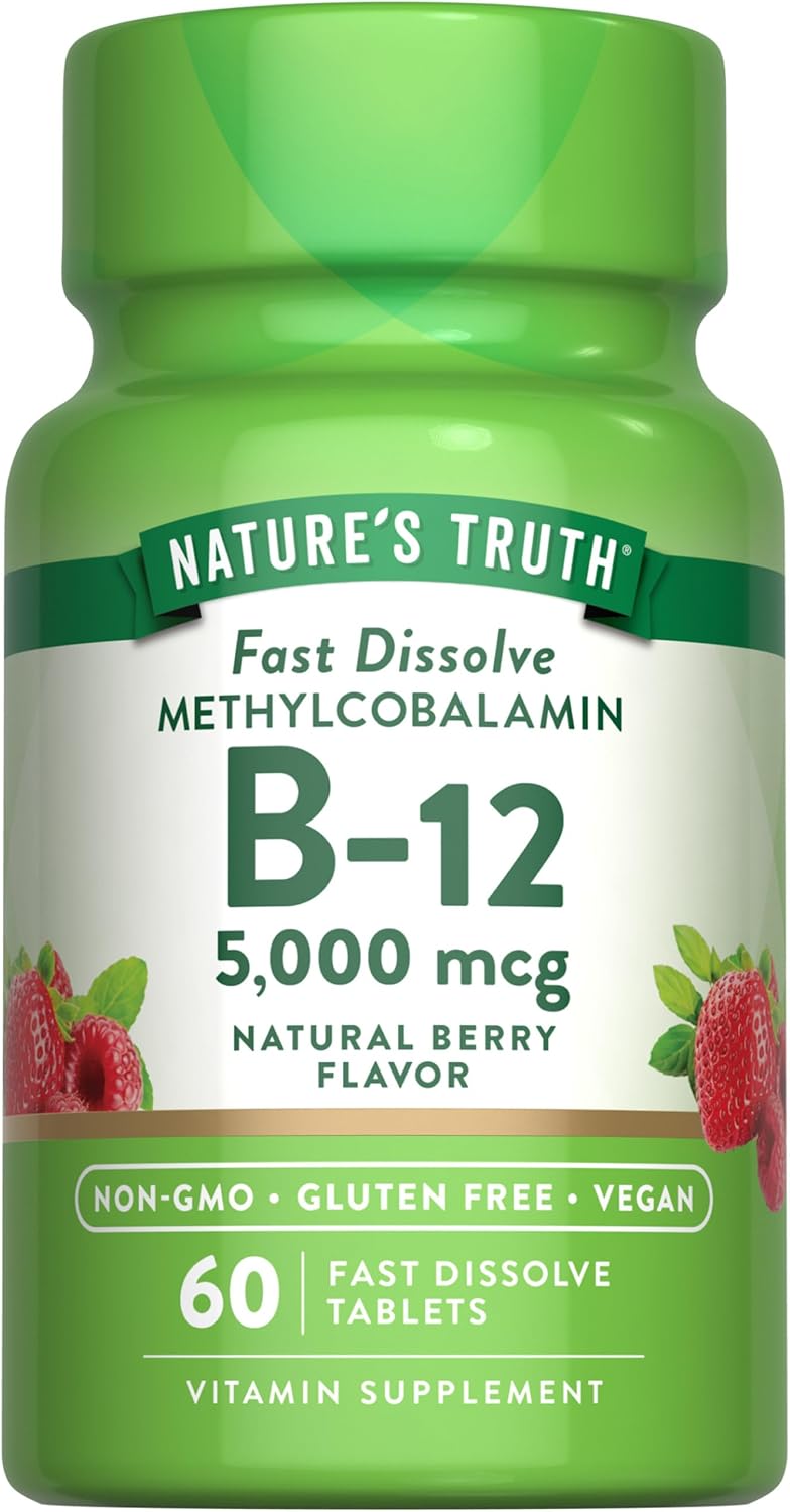 Vitamin B-12 5000 mcg Methylcobalamin