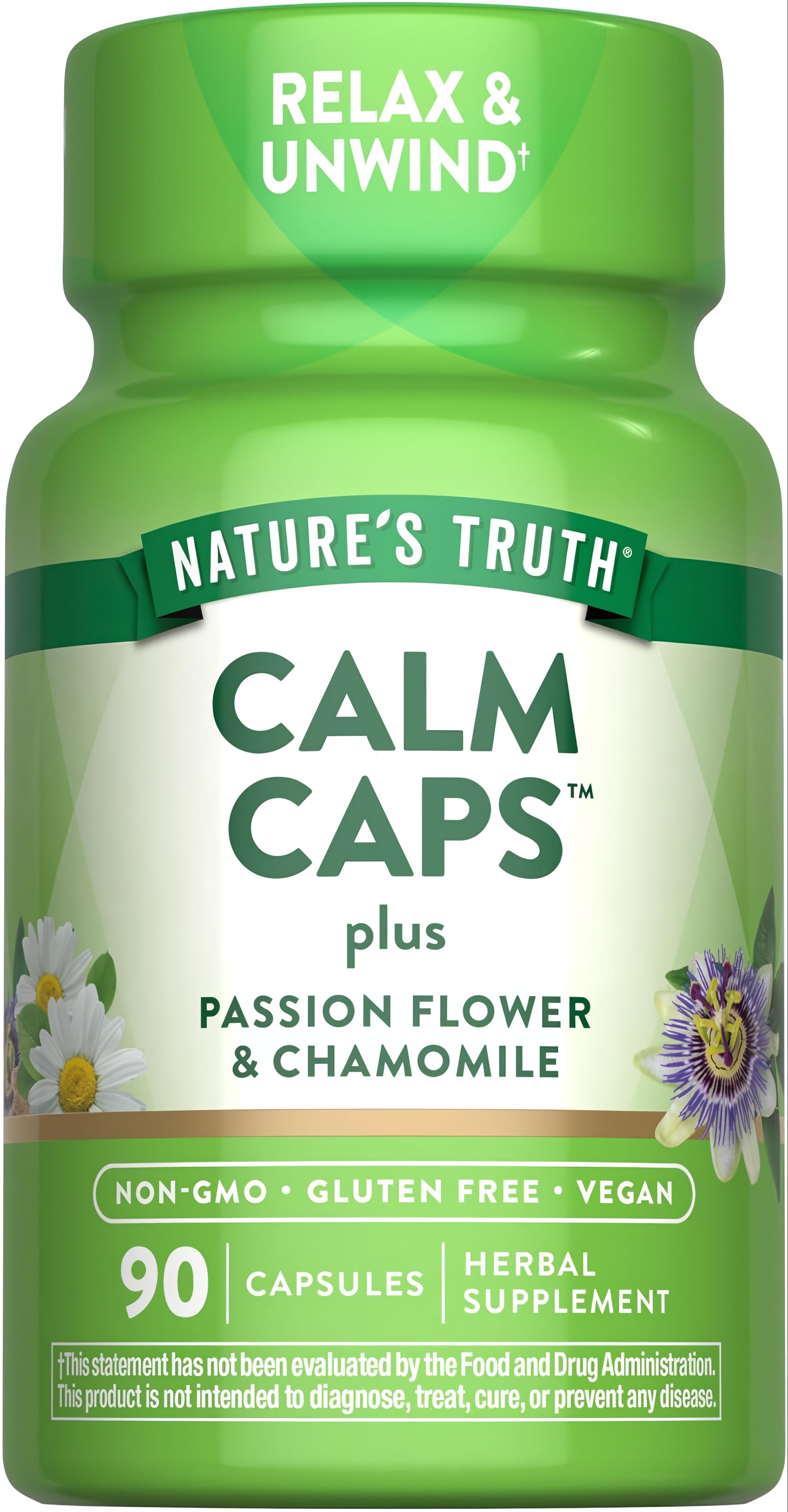 Calm Caps con Fiore della Passione & Camomilla