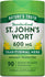 St. John's Wort capsules, 600 mg per 2 capsules, 90 count. Traditional herb, non-GMO, gluten-free, quick release formulation.