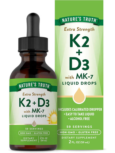 Vitamin D3 + K2 Liquid Drops