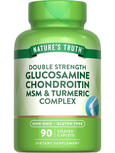 Complejo de Glucosamina Condroitina MSM y Cúrcuma | Doble Fuerza