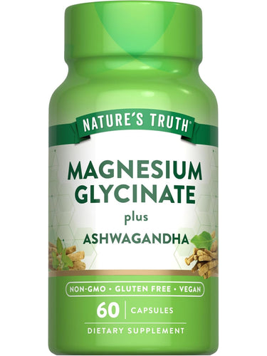 Magnésium Glycinate avec Ashwagandha