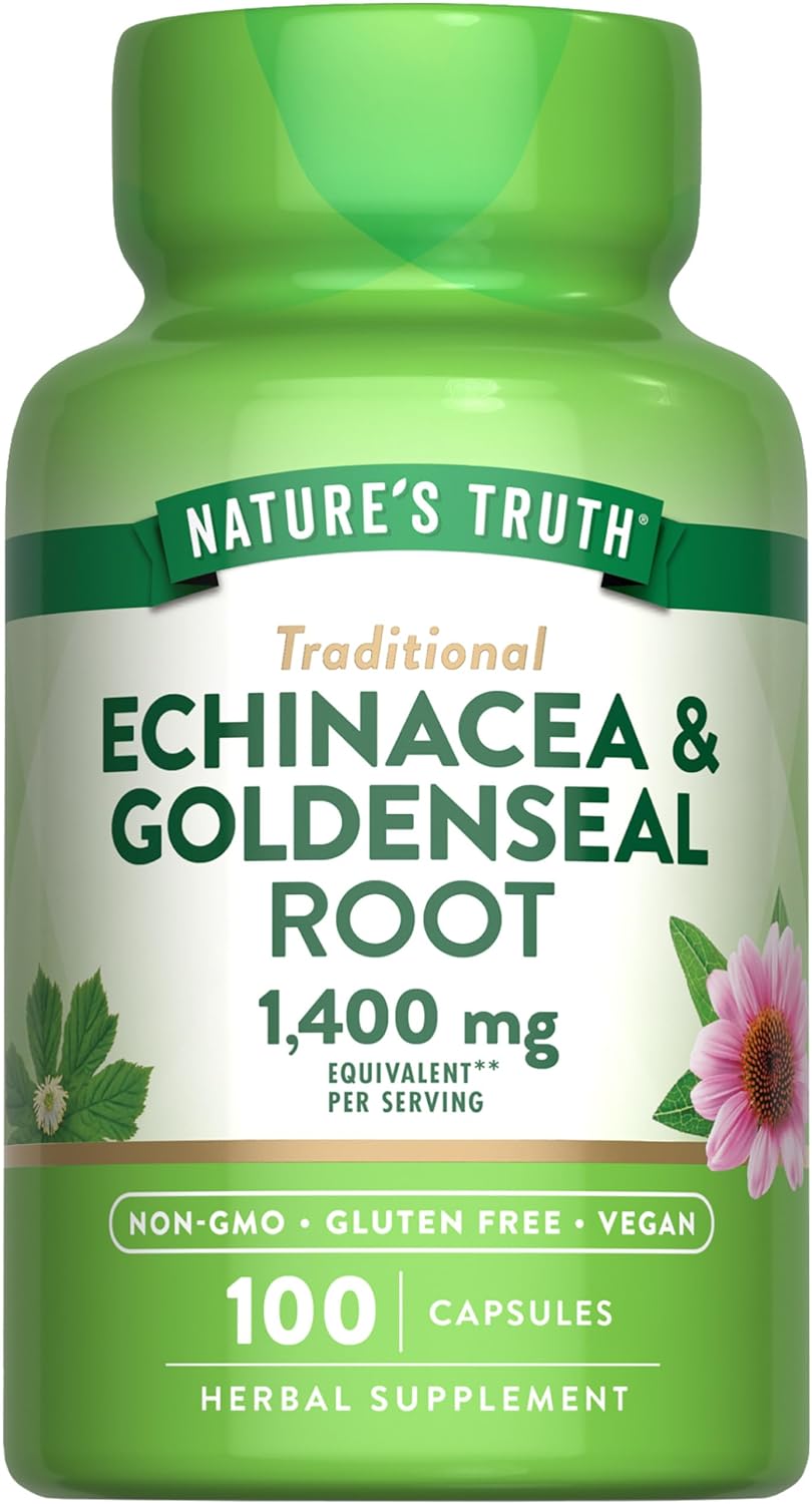 Echinacea & Goldenseal Root 1400 mg