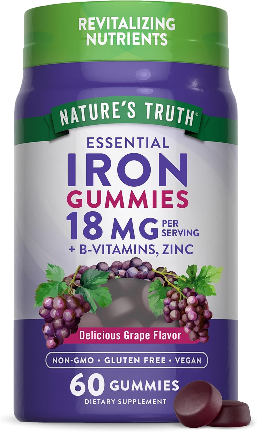 Iron with B-Vitamins, Zinc