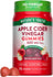 Apple Cider Vinegar Gummies with 600 mg per 3 gummies, 75 count. Non-GMO, gluten-free, and vegan.