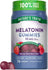 Melatonin Gummies: 10mg per 2 gummies, Mixed Berry Flavor, 70 count. Non-GMO, Gluten Free, Vegan, 100% Drug Free.