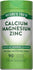 A bottle of Calcium Magnesium Zinc with 90 coated caplets, offering essential minerals for bone and immune system support.