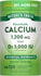 Nature's Truth Absorbable Calcium 1,200 mg Plus D3 5,000 IU. 120 Quick Release Softgels with 20% more free.