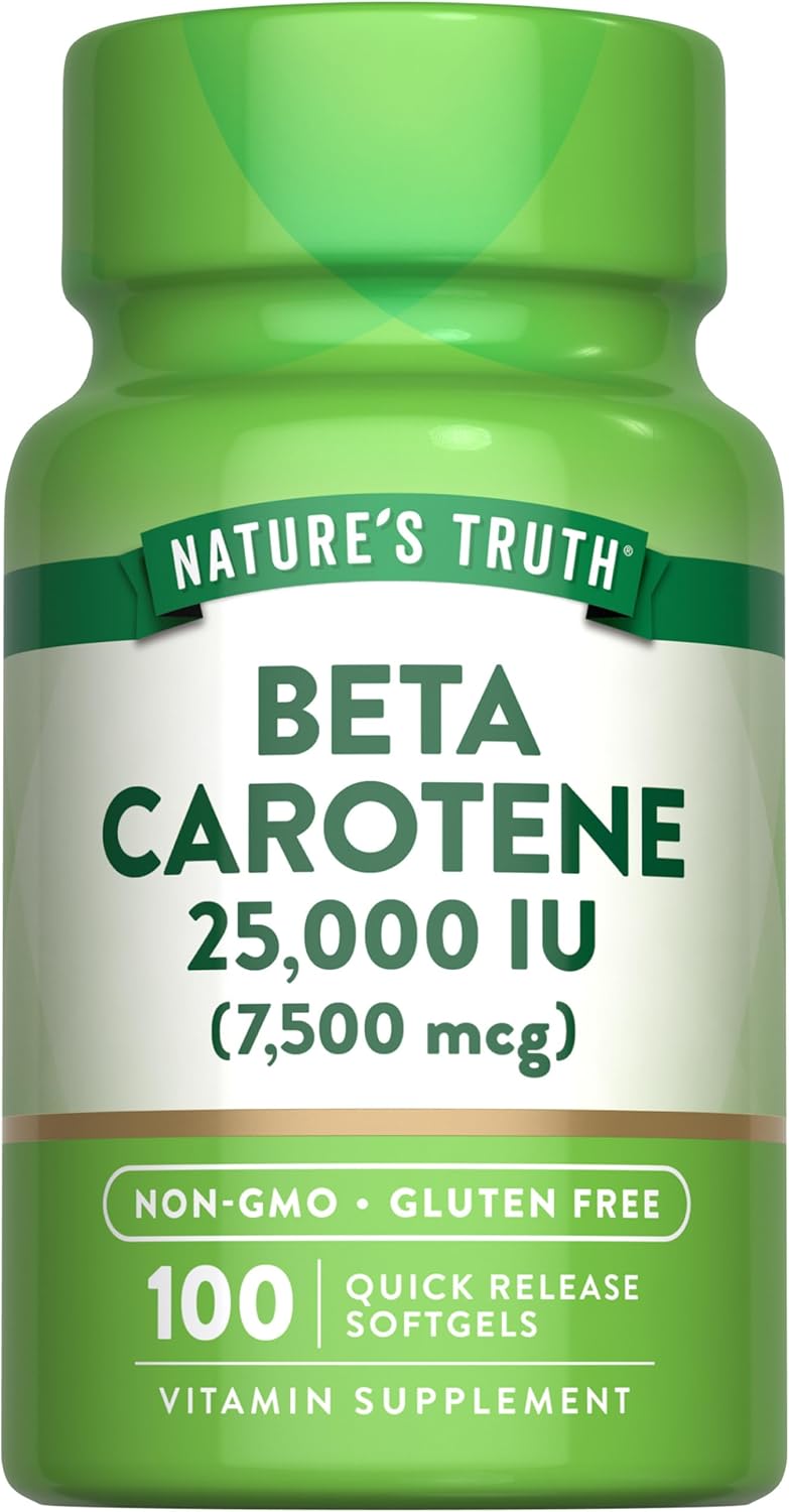 Beta Carotene 25,000 IU (7500 mcg)