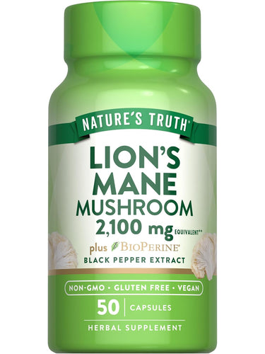 Lion's Mane Mushroom 2,100 mg
