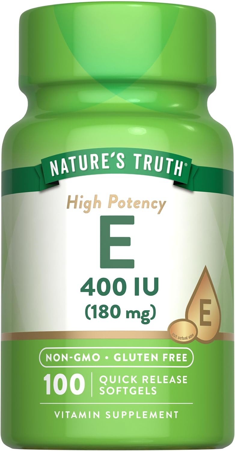 Vitamin E 400 IU (180 mg)