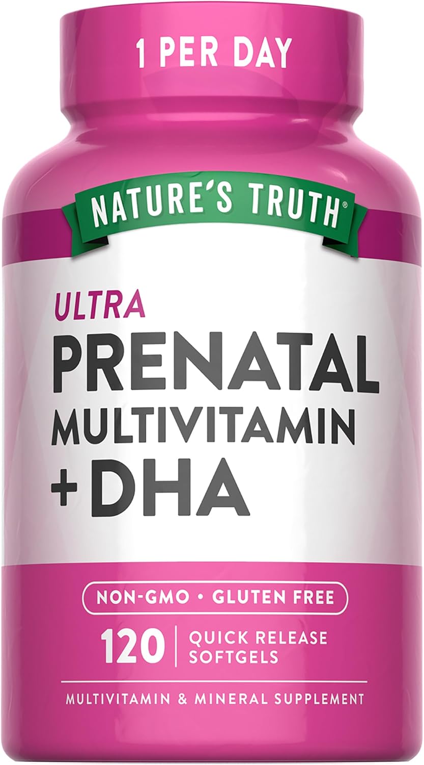 Prenatal Vitamins & Minerals with DHA, Folic Acid