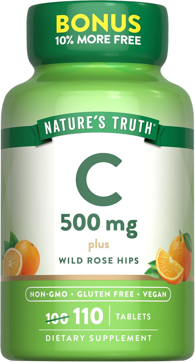 Vitamin C 500 mg with Rose Hips