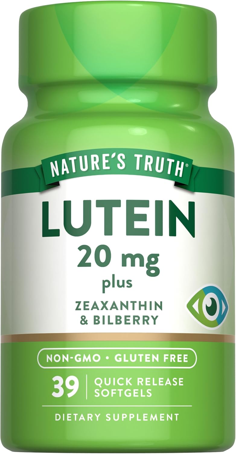 SUPER　LUTEIN Amazon.com: Piping Rock Lutein and Zeaxanthin Supplements