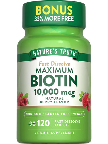 Biotin 10,000 mcg | Maximum Strength