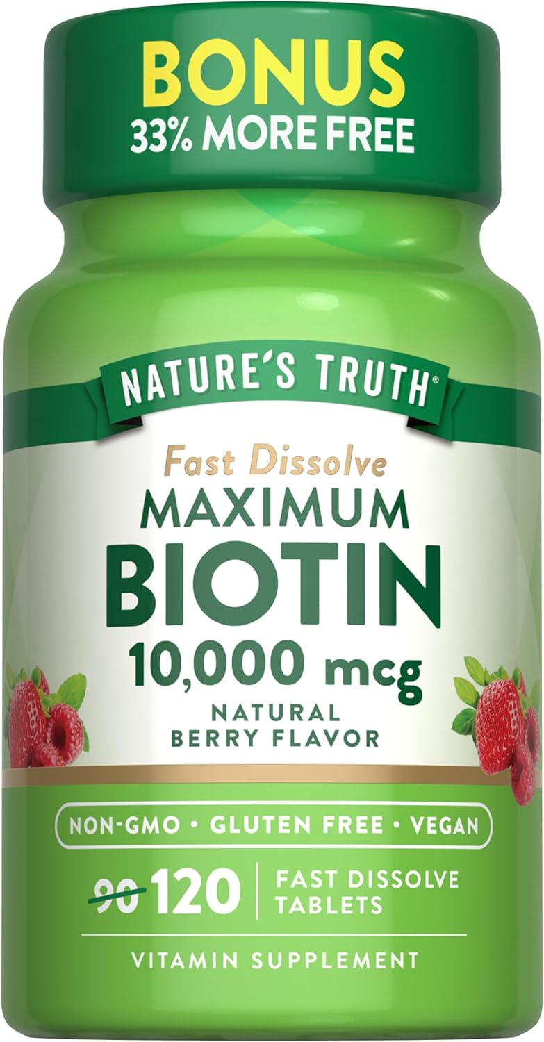 Biotin 10,000 mcg | Maximum Strength