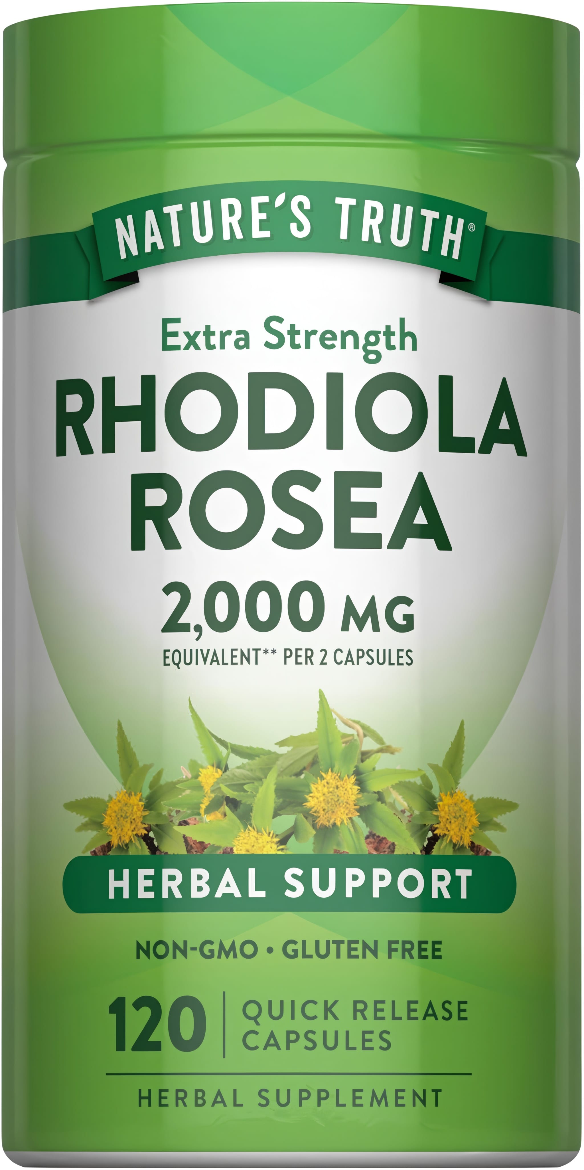 Rhodiola Rosea | 120 Capsule