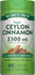 Super Ceylon Cinnamon 2,500 MG per 2 capsules, plus Biotin & Chromium, 60 Capsules. Non-GMO, Gluten Free, Vegan.