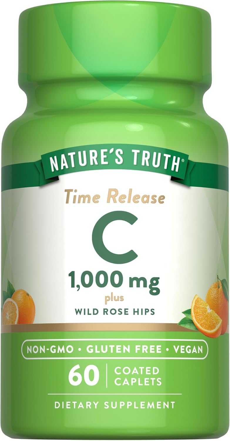 Vitamin C 1000 mg with Rose Hips Timed Release