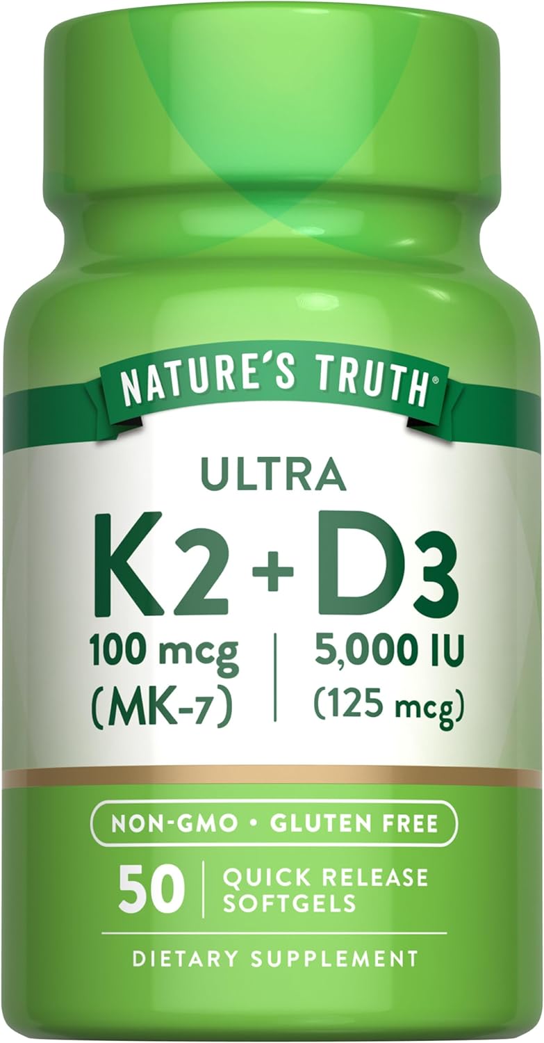 Vitamin K2 100mcg + D3 5000IU