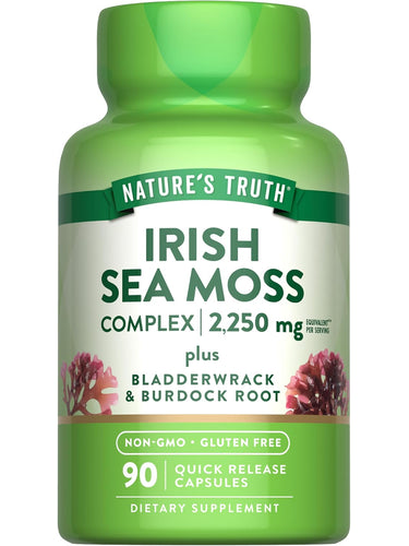 Irish Sea Moss Complex with Bladderwrack, Burdock Root