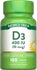 Vitamin D3 400 IU (10 mcg)