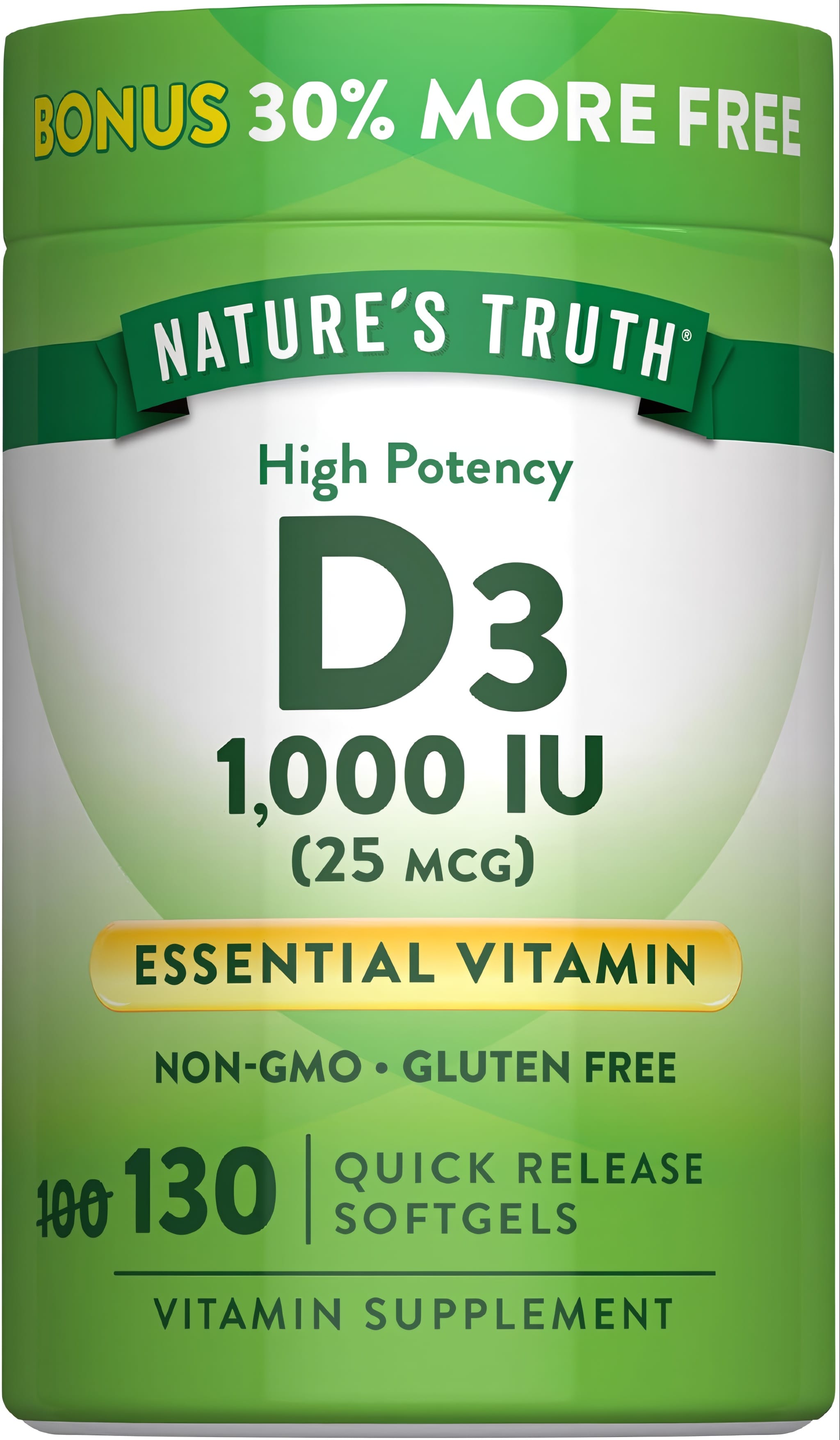 Vitamin D3 1000 IE (25 mcg)