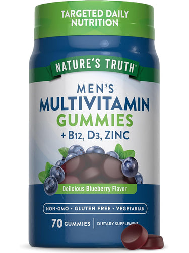 Men's Multivitamin with B-12, D3, Zinc