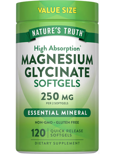 Magnesio Glicinato 250mg | 120 Softgel