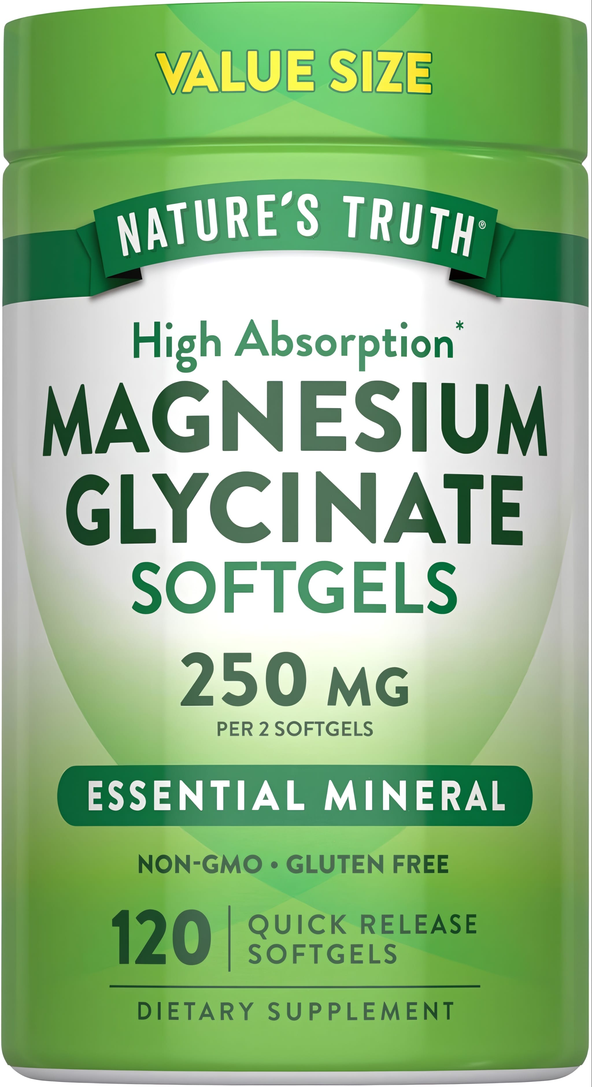 Magnesio Glicinato 250mg | 120 Softgel