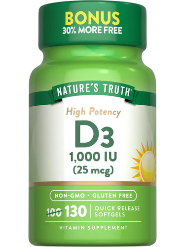 Vitamin D3 1000 IU (25 mcg)
