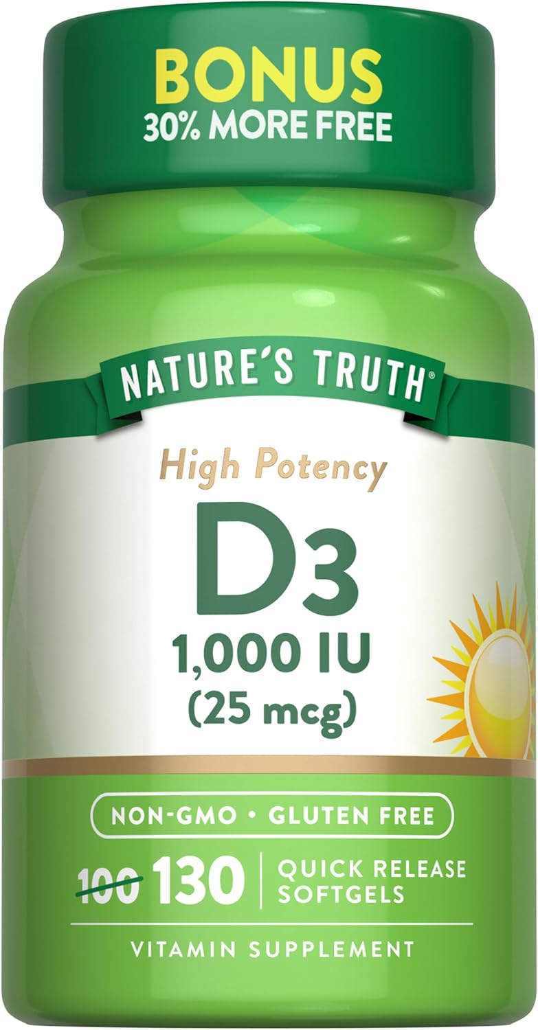 Vitamin D3 1000 IU (25 mcg)