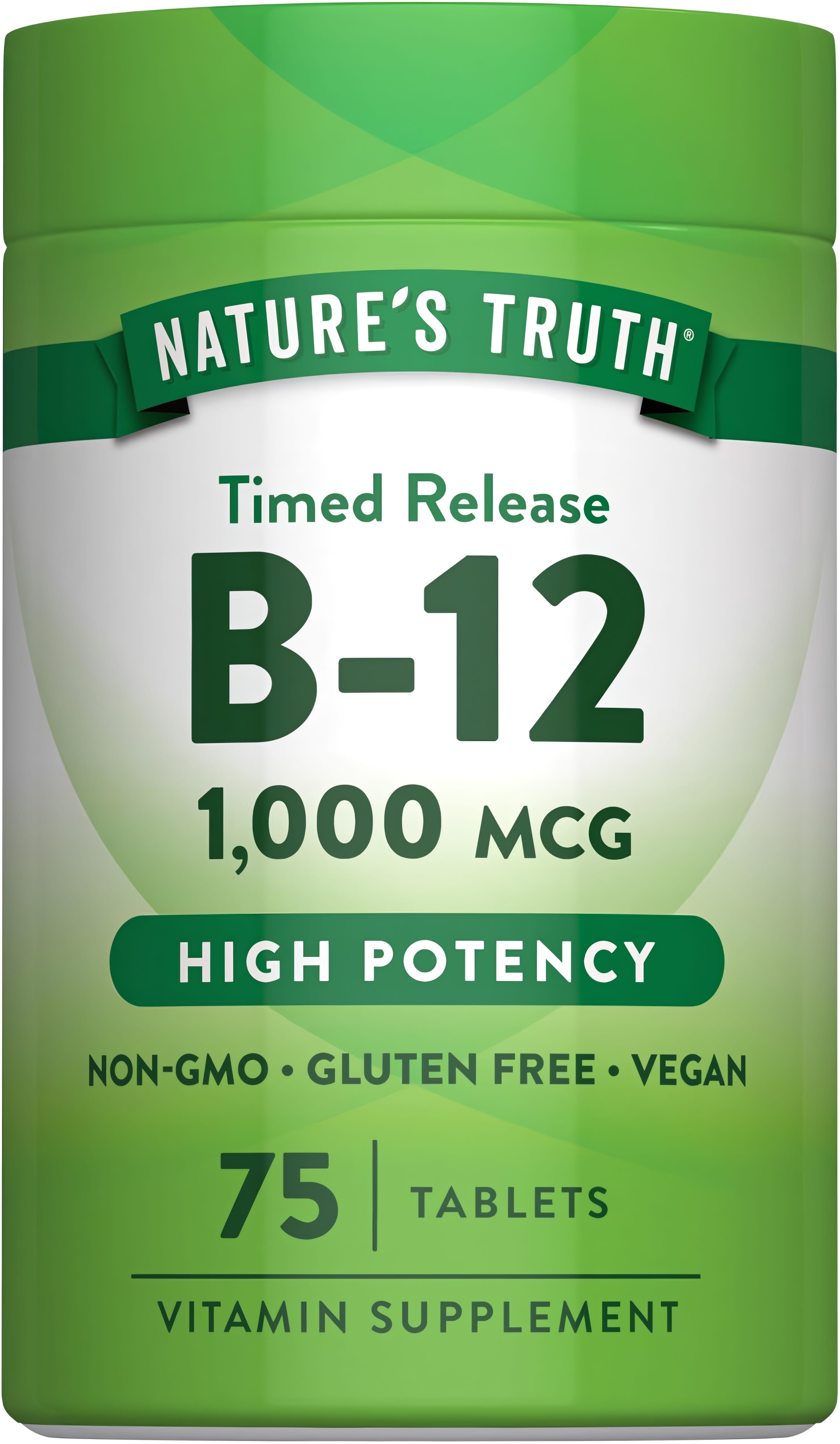 Vitamina B-12 1000 mcg Liberação Gradual