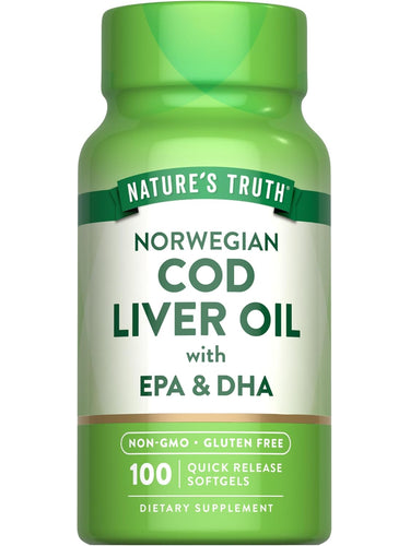 Aceite de Hígado de Bacalao Noruego con EPA, DHA