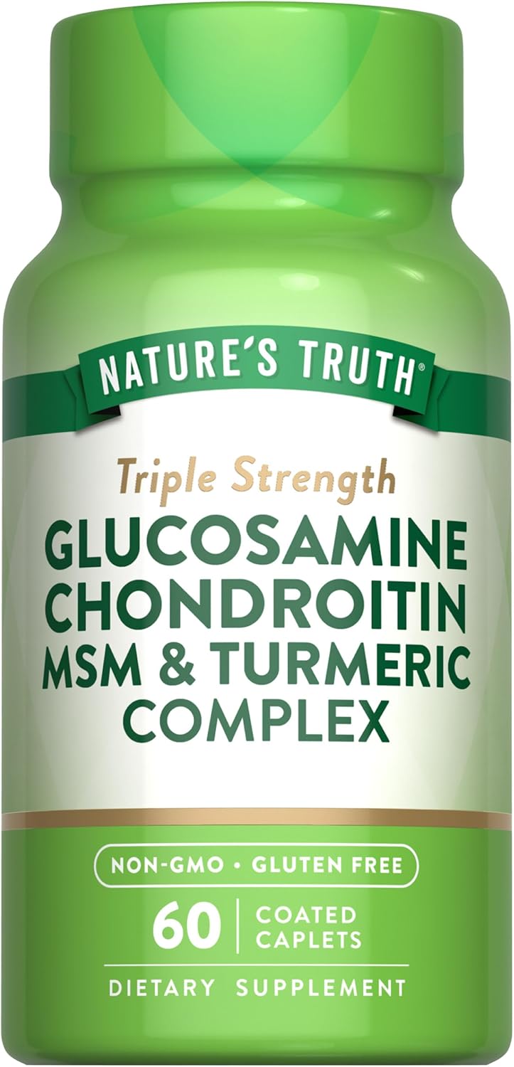 Glucosamine Chondroitin MSM & Turmeric Complex | Triple Strength