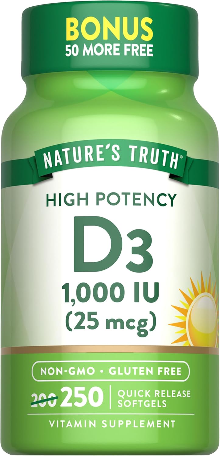 Vitamin D3 1000 IU (25 mcg)