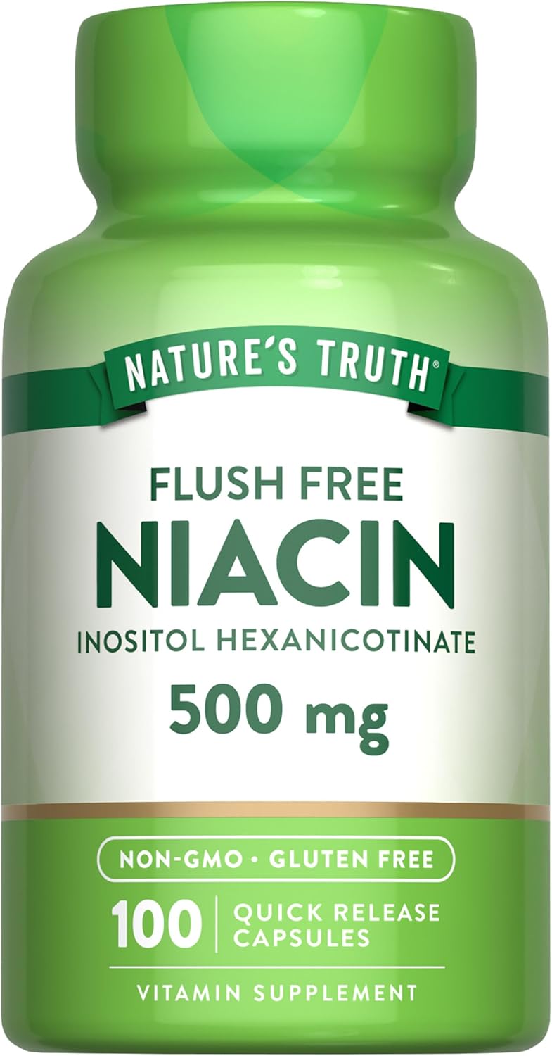 Niacin 500 mg | Flush Free