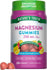 Magnesium Gummies with 250 MG per 3 gummies in Lemon Raspberry flavor. Includes 60 gummies that are non-GMO, gluten free, and vegan.