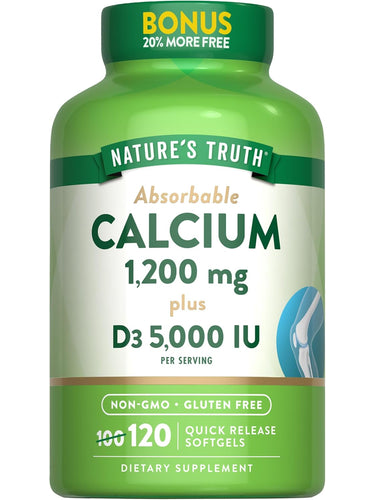 Calcium 1200 mg with Vitamin D3 5000 IU