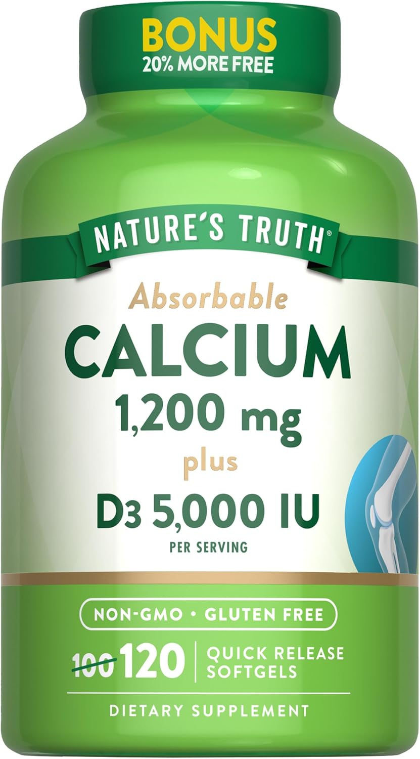 Calcium 1200 mg with Vitamin D3 5000 IU