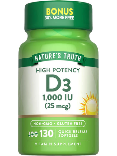 Vitamine D3 1000 UI (25 mcg)