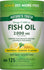 Fish Oil, 2000 mg (2 softgels), 600 mg Omega-3, Lemon Flavor, 125 Quick Release Softgels, Non-GMO, Gluten Free.