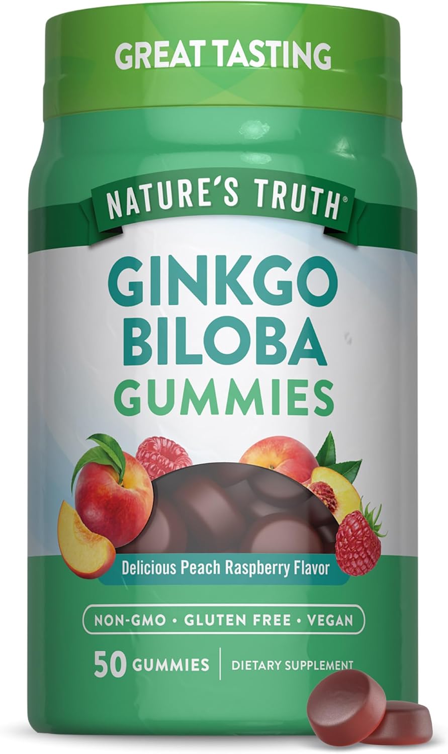 Ginkgo Biloba Gummies | 50 Count