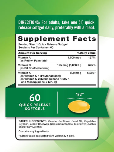 Vitamins A-D-K