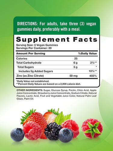 Zinc 50 mg