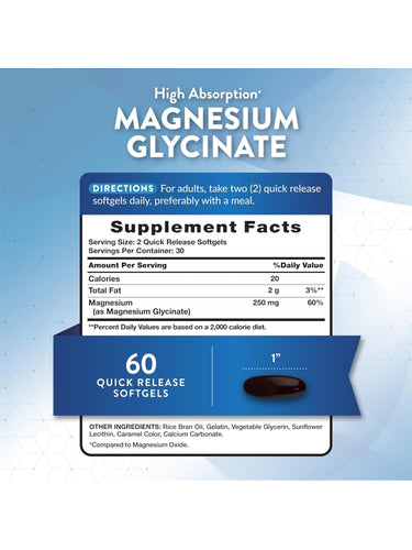Magnesiumglycinat 250mg
